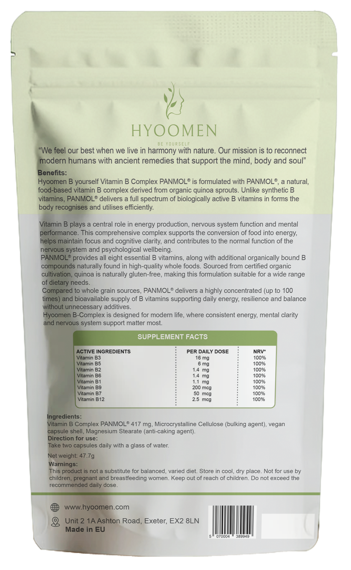 B Yourself Vitamin B Complex Panmol®