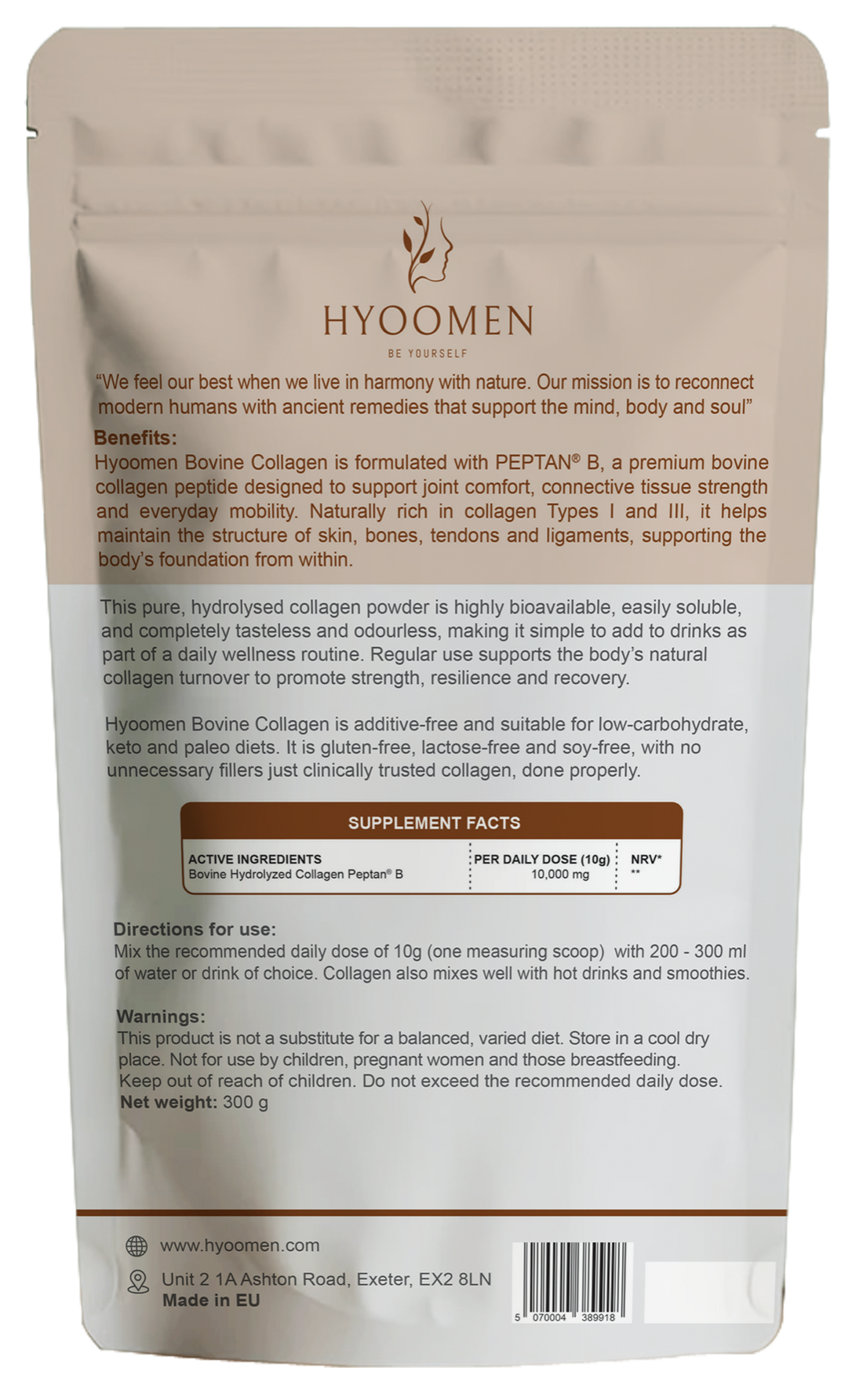 Bovine Collagen Peptides